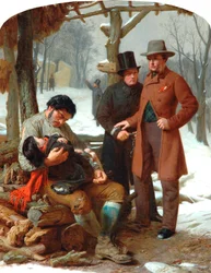Ciche błaganie, 1858